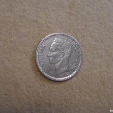 Monedas antiguas de América: 1 BOLIVAR DE PLATA DE LA REPUBLICA DE VENEZUELA. AÑO 1960. M.B.C.- SIN CIRCULAR