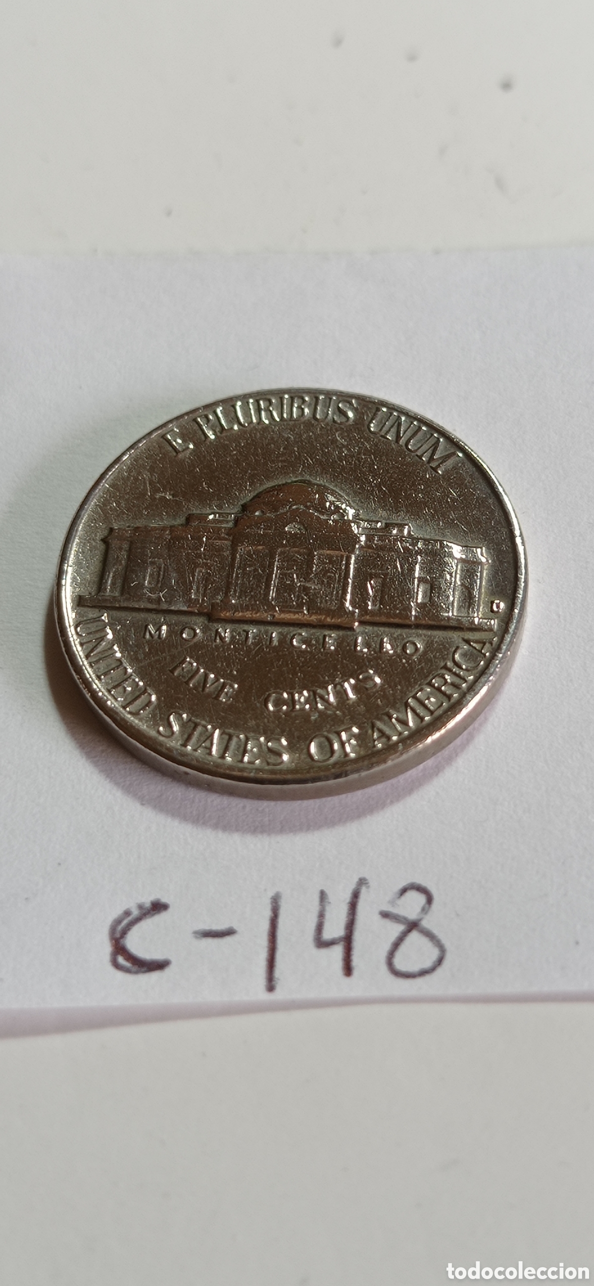 Monedas antiguas de Am&eacute;rica: MONEDA DE 5 CENTAVOS / DE EEUU - 1963 - Foto 2