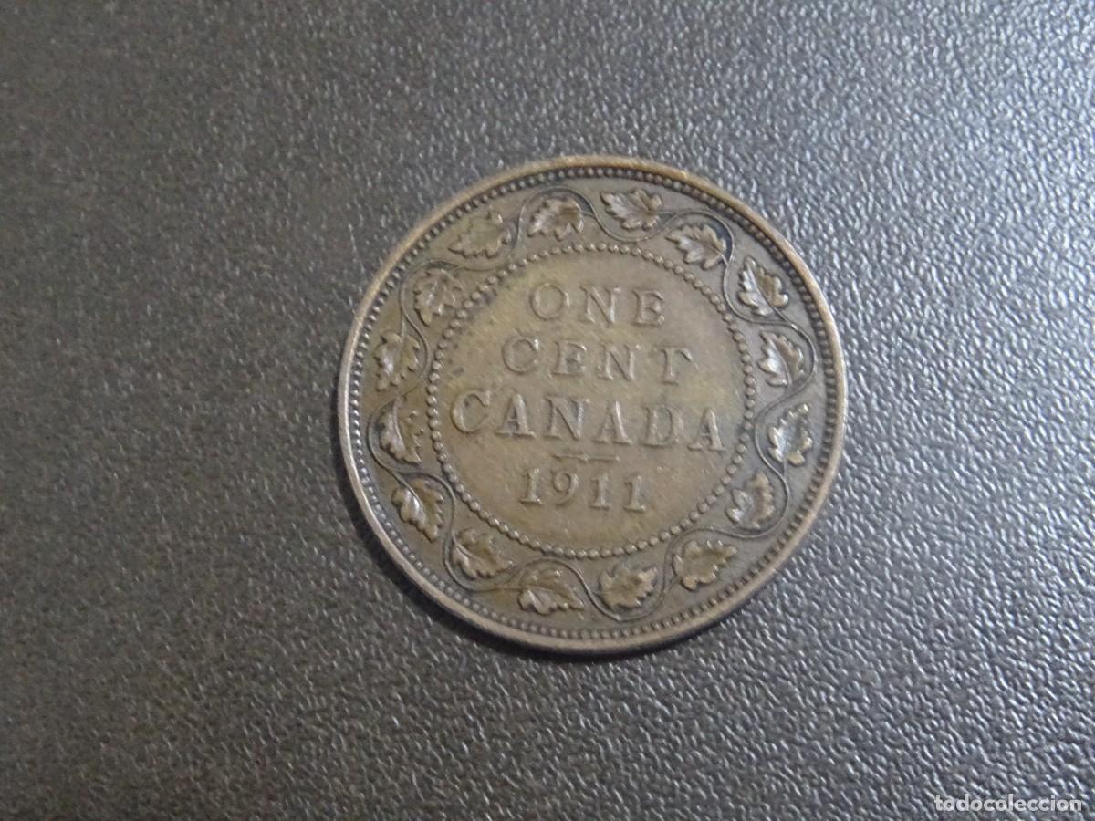 Monedas antiguas de Am&eacute;rica: CANADA 1 CENT 1911 - Foto 2