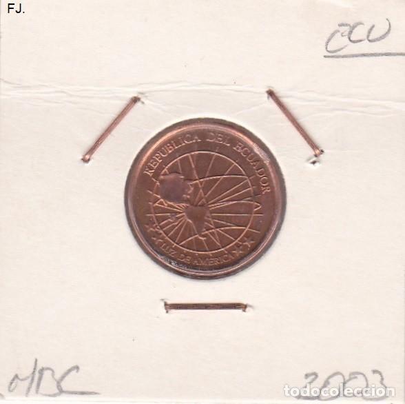 Monedas antiguas de Am&eacute;rica: Moneda 1 Cent 2003 Ecuador. Mbc. - Foto 1
