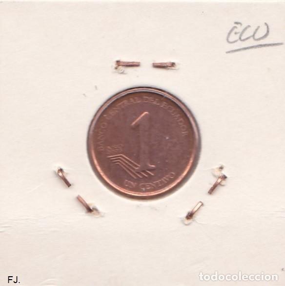 Monedas antiguas de Am&eacute;rica: Moneda 1 Cent 2003 Ecuador. Mbc. - Foto 2
