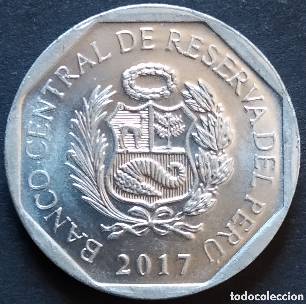 Monedas antiguas de Am&eacute;rica: MONEDA - PER&Uacute; 5 CENTIMOS 2017 - Foto 2