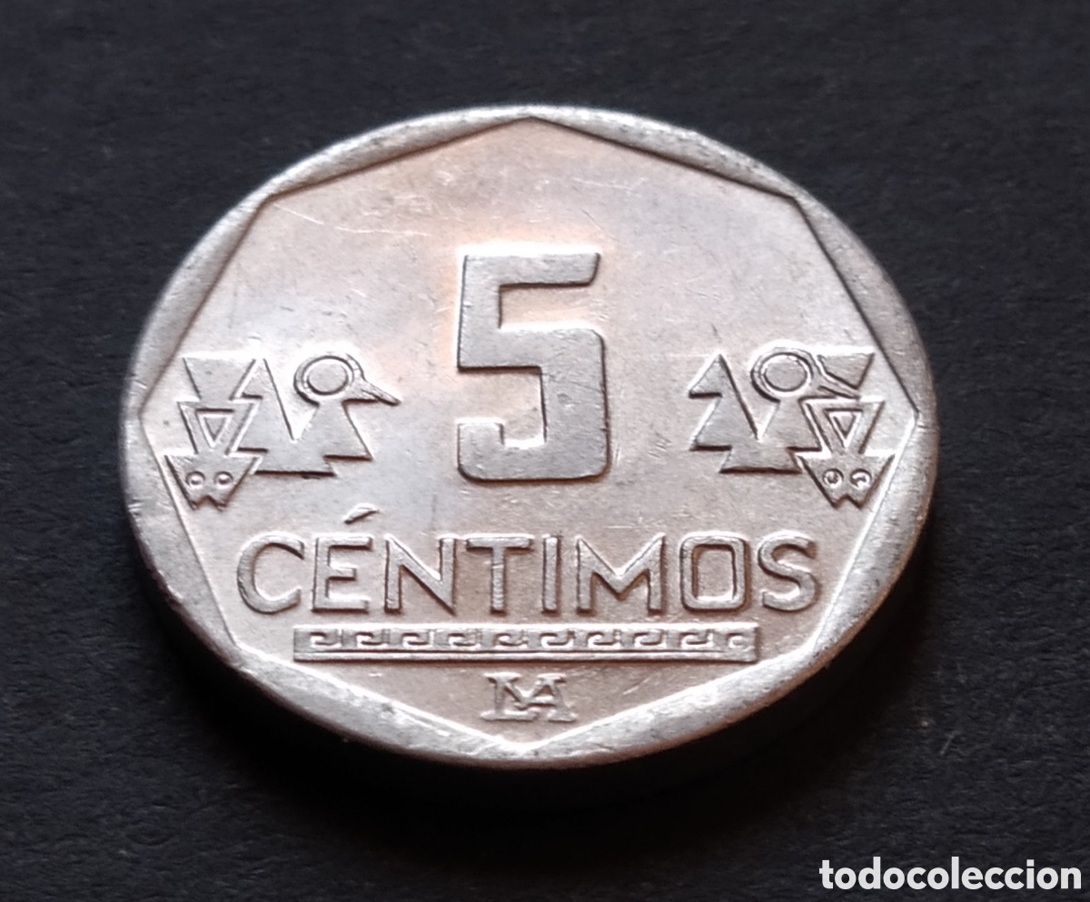Monedas antiguas de Am&eacute;rica: MONEDA - PER&Uacute; 5 CENTIMOS 2017 - Foto 3