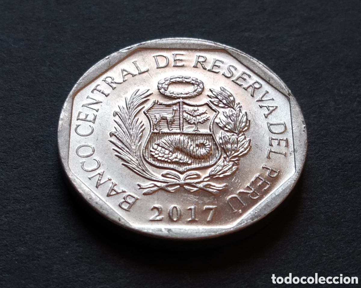 Monedas antiguas de Am&eacute;rica: MONEDA - PER&Uacute; 5 CENTIMOS 2017 - Foto 4