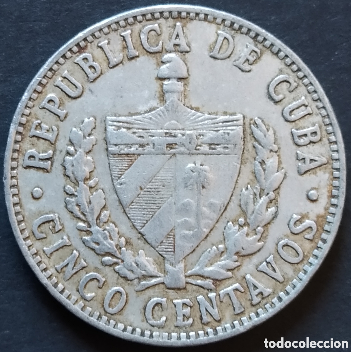 Monedas antiguas de Am&eacute;rica: MONEDA - CUBA 5 CENTAVOS 1968 - Foto 2