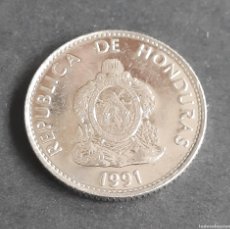 Monedas antiguas de América: 9404 - HONDURAS 20 CENT 1991 UNC 1,00 €