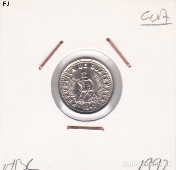 Monedas antiguas de Am&eacute;rica: Moneda 5 Centavos 1992 Guatemala. Mbc. - Foto 1