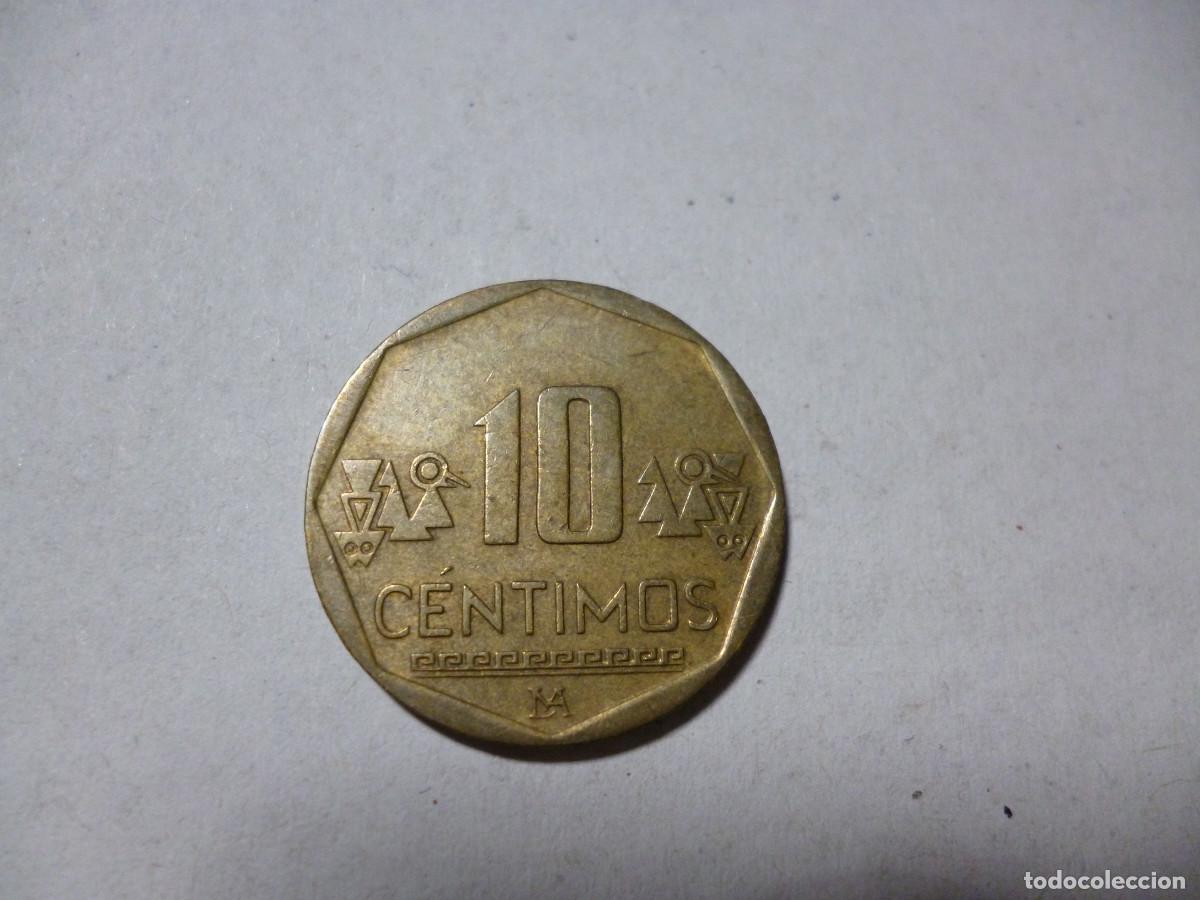 Monedas antiguas de Am&eacute;rica: MONEDA 10 C&Eacute;NTIMOS PER&Uacute; 2012 - Foto 1