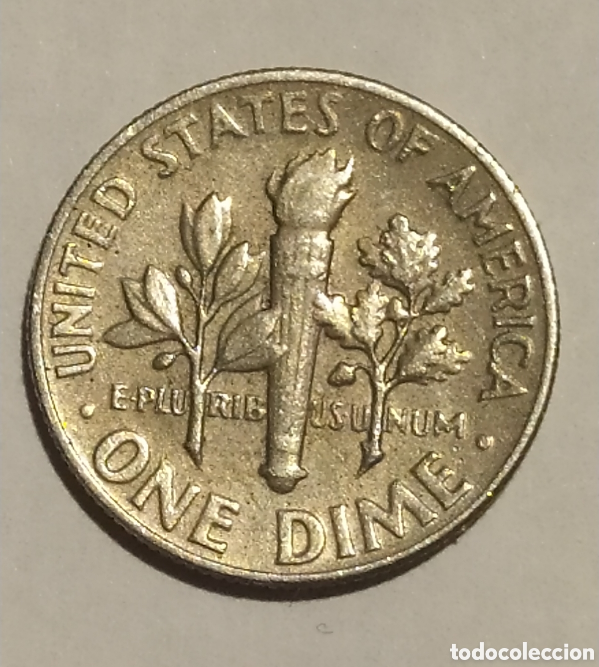 Monedas antiguas de Am&eacute;rica: One Dime 1966 Roosevelt - Foto 2