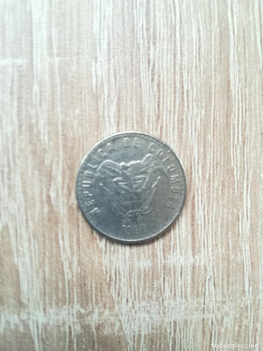Old Coins of America: MONEDA 50 PESOS - REP&Uacute;BLICA DE COLOMBIA - A&Ntilde;O 1992.