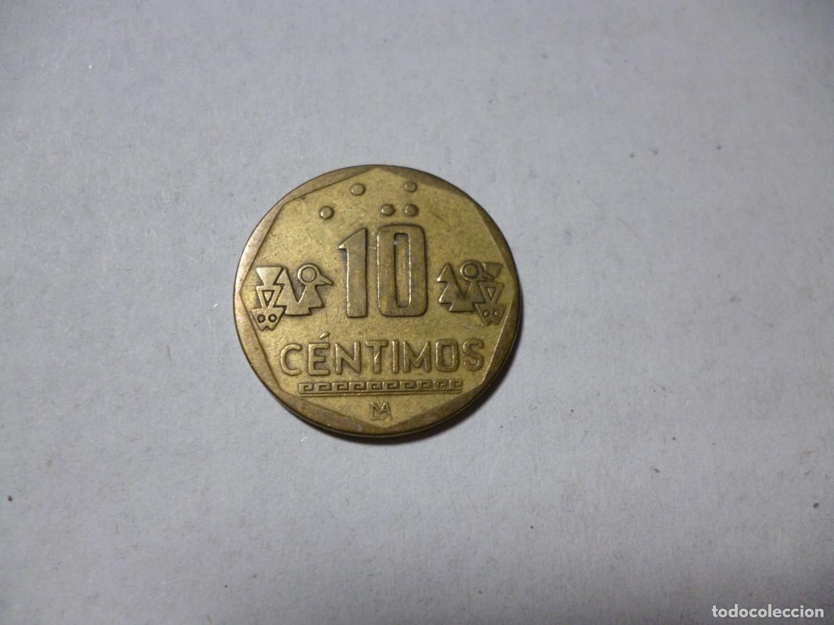 Monedas antiguas de Am&eacute;rica: MONEDA 10 C&Eacute;NTIMOS PER&Uacute; A&Ntilde;O 2000 - Foto 1