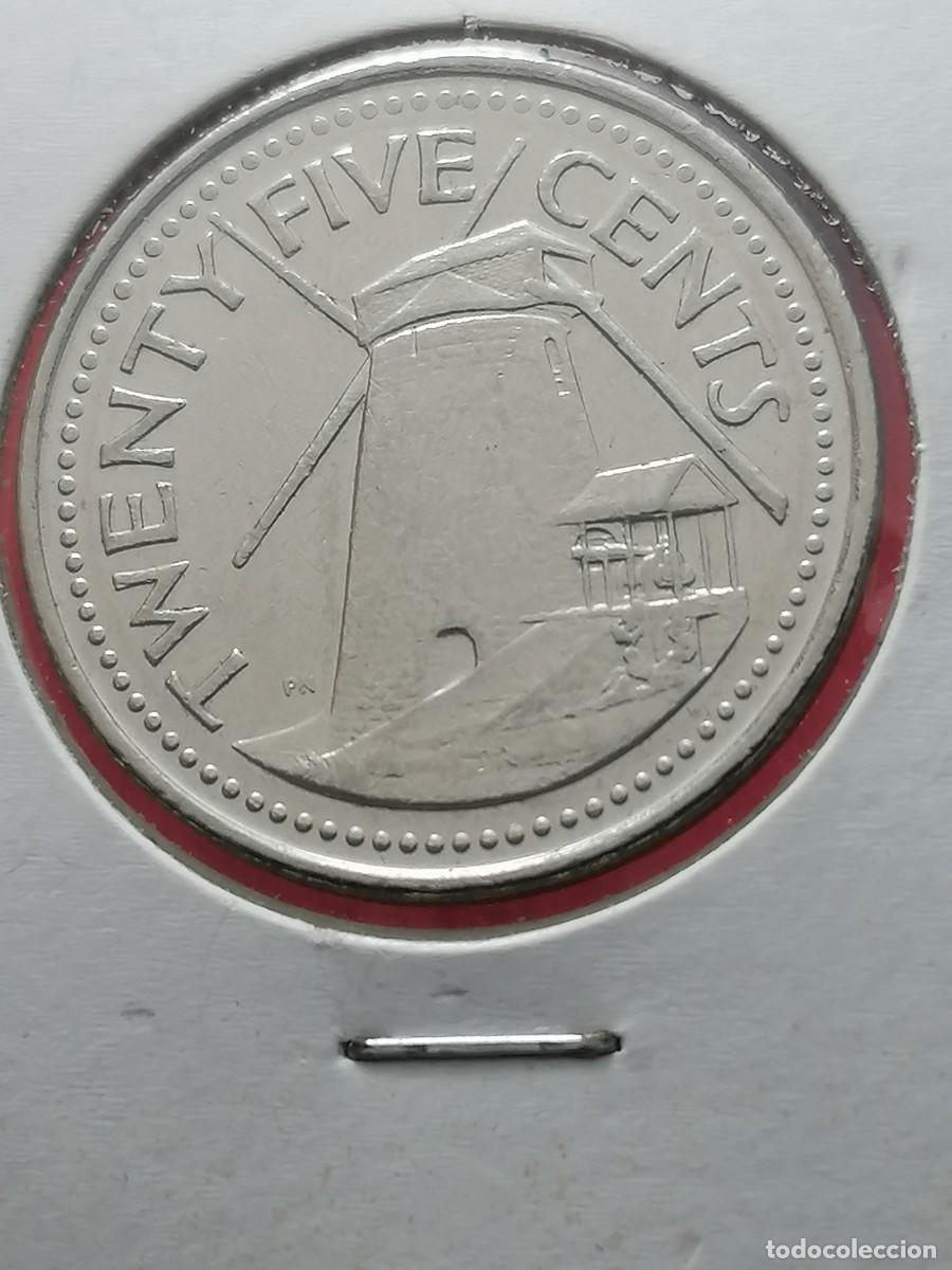 Monedas antiguas de Am&eacute;rica: 25 CENTAVOS 2008 BARBADOS - Foto 1