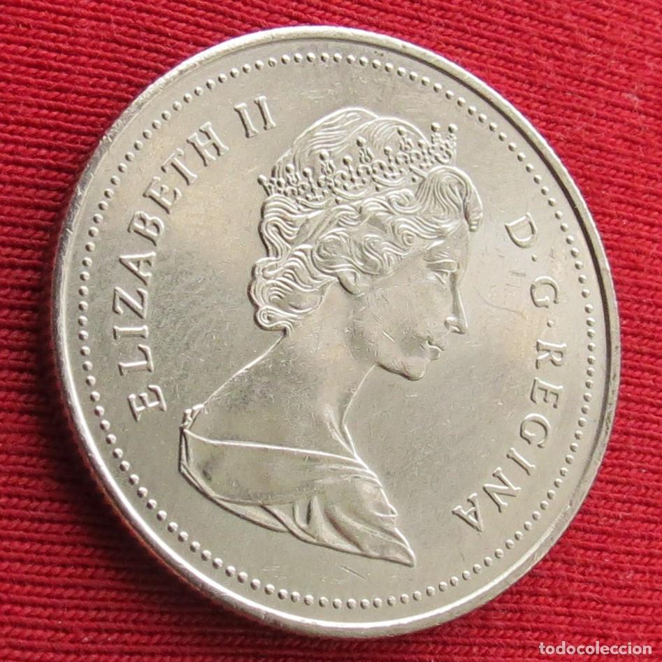 Monedas antiguas de Am&eacute;rica: Canada 50 cents 1986 - Foto 2