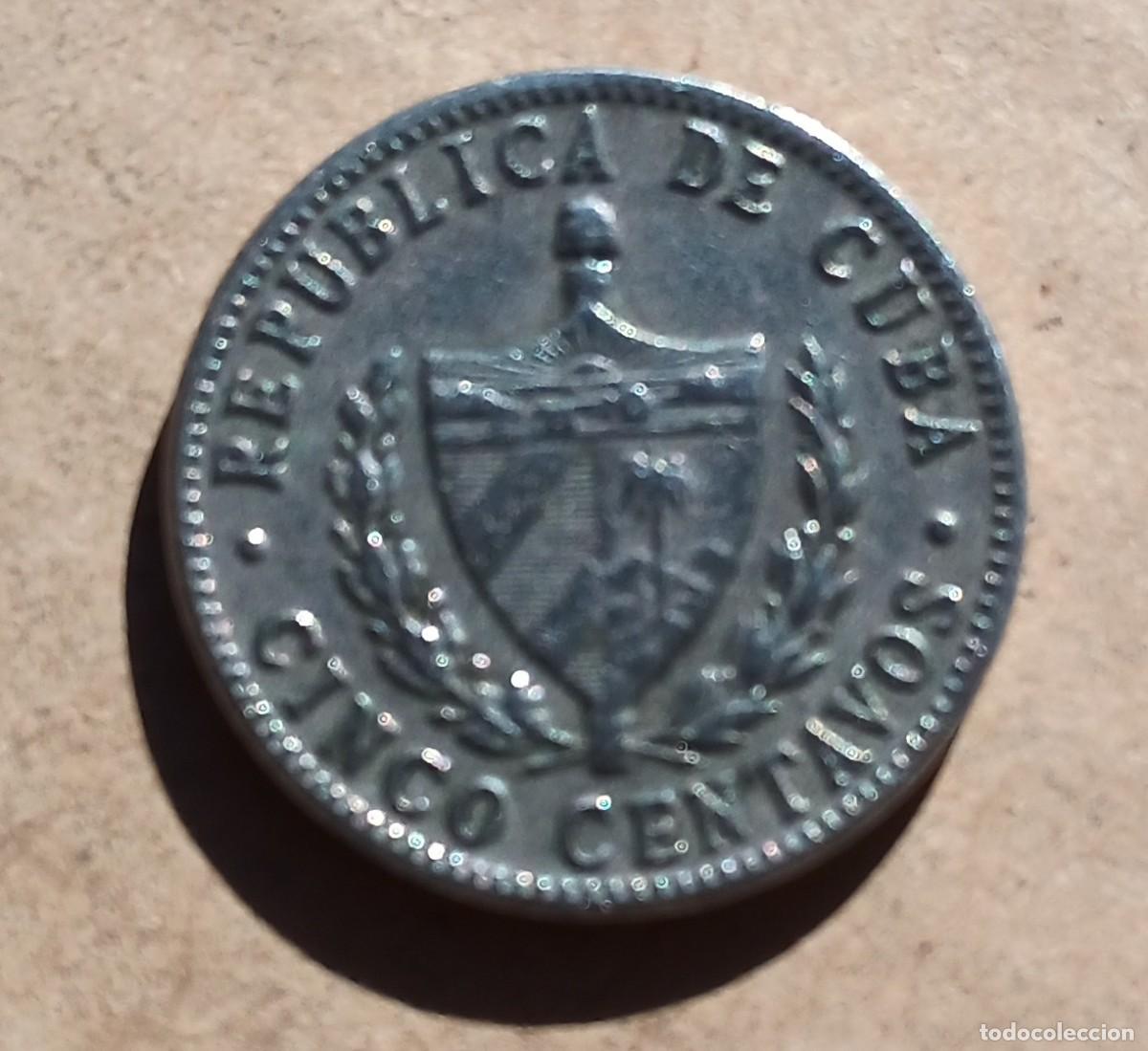 Monedas antiguas de Am&eacute;rica: CUBA - 5 CENTAVOS 1961 BC - Foto 1