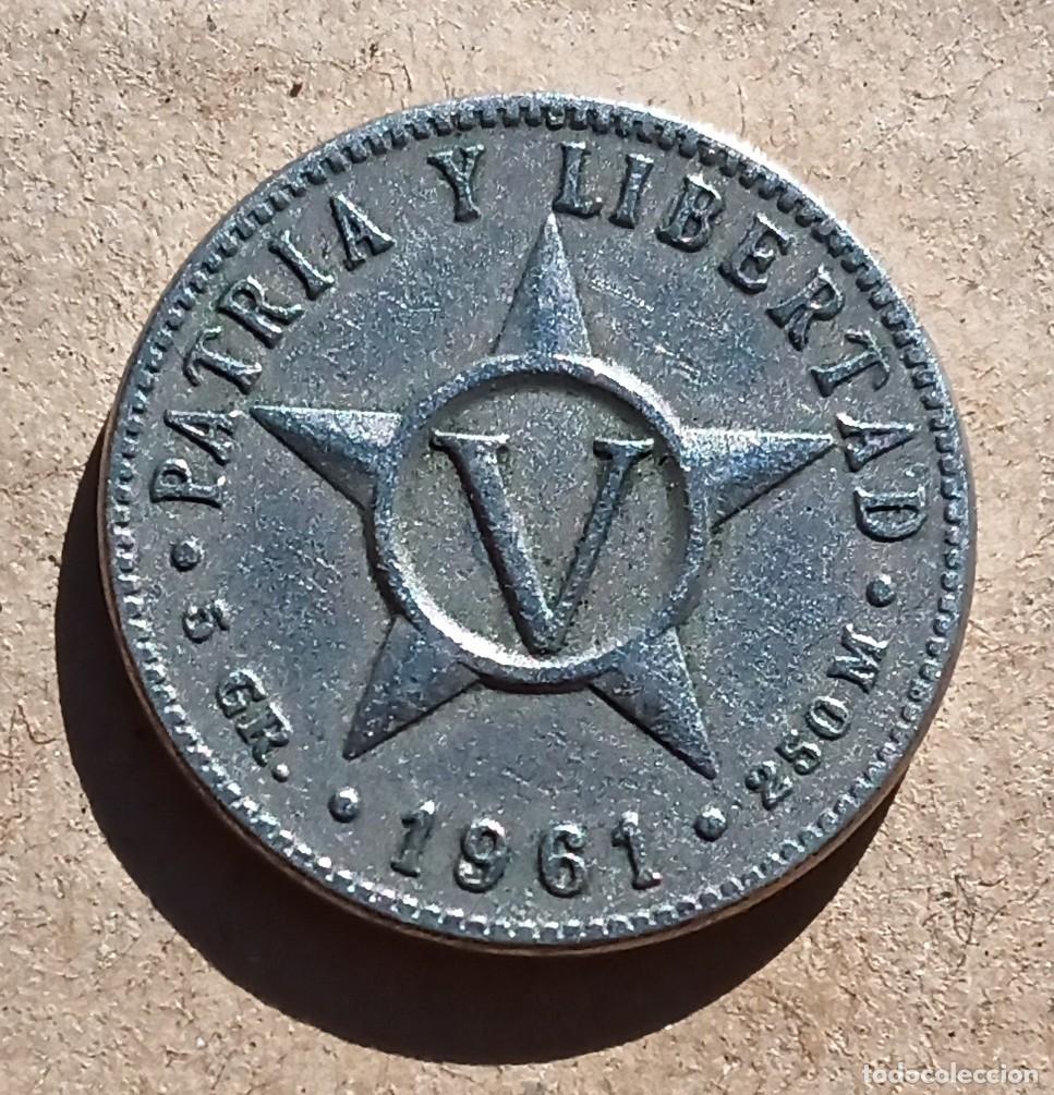 Monedas antiguas de Am&eacute;rica: CUBA - 5 CENTAVOS 1961 BC - Foto 2