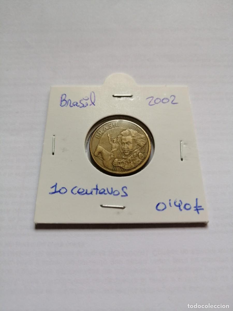 Monedas antiguas de Am&eacute;rica: Brasil 10 Centavos 2002 - Foto 1