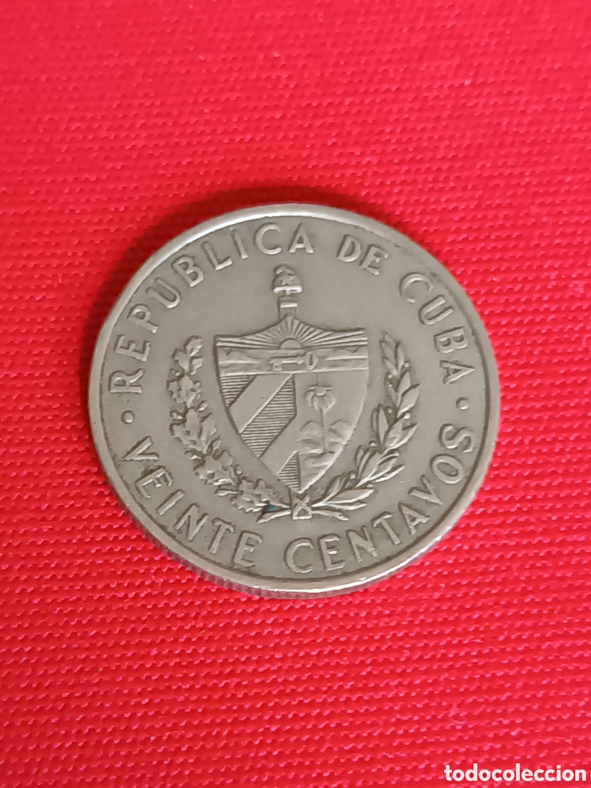 Monedas antiguas de Am&eacute;rica: CUBA. 20 CENTAVOS DE 1962. - Foto 2