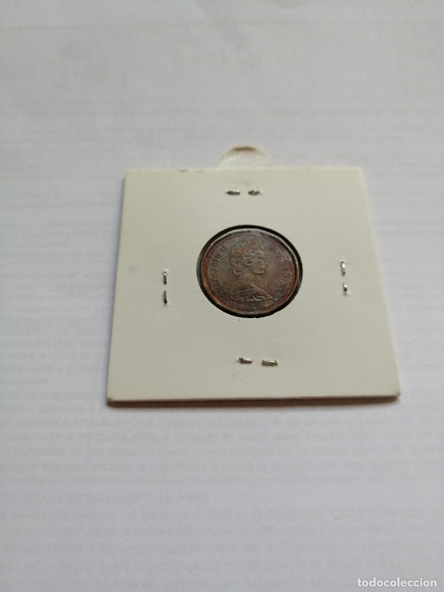 Monedas antiguas de Am&eacute;rica: Canad&aacute; 1 Cent 1986 - Foto 2