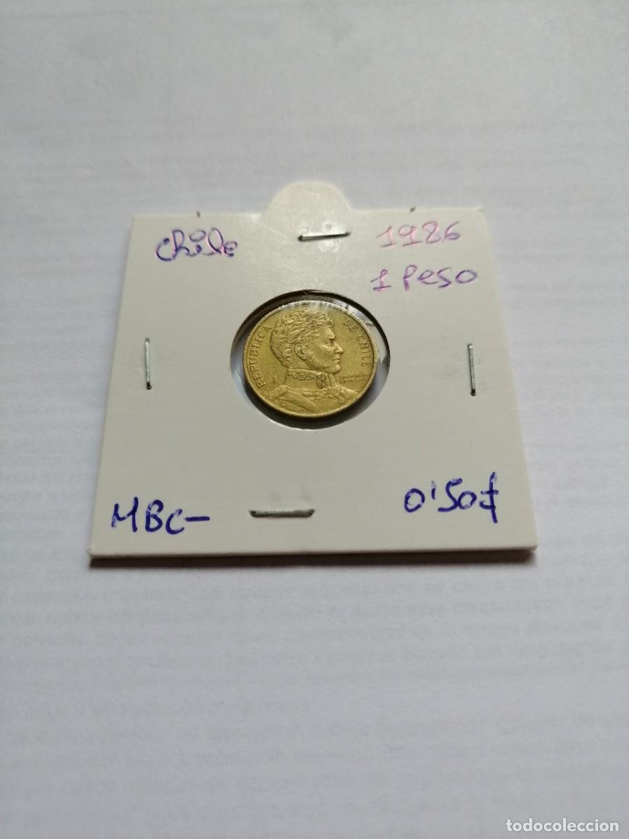 Monedas antiguas de Am&eacute;rica: Chile 1 Peso 1986 - Foto 1