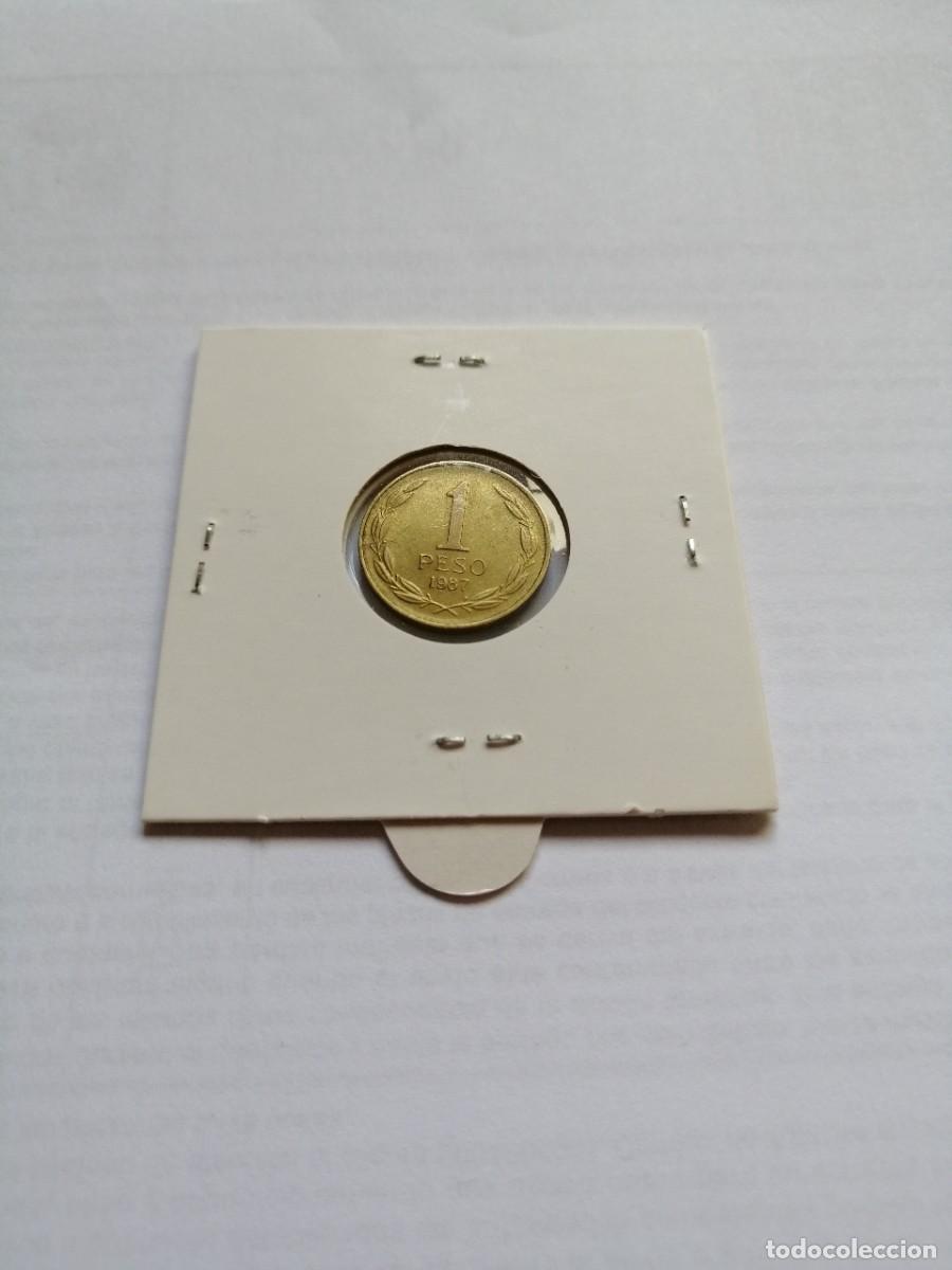 Monedas antiguas de Am&eacute;rica: Chile 1 Peso 1987 - Foto 2