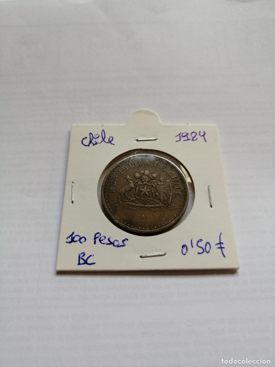 Monedas antiguas de Am&eacute;rica: Chile 100 Pesos 1984 - Foto 1