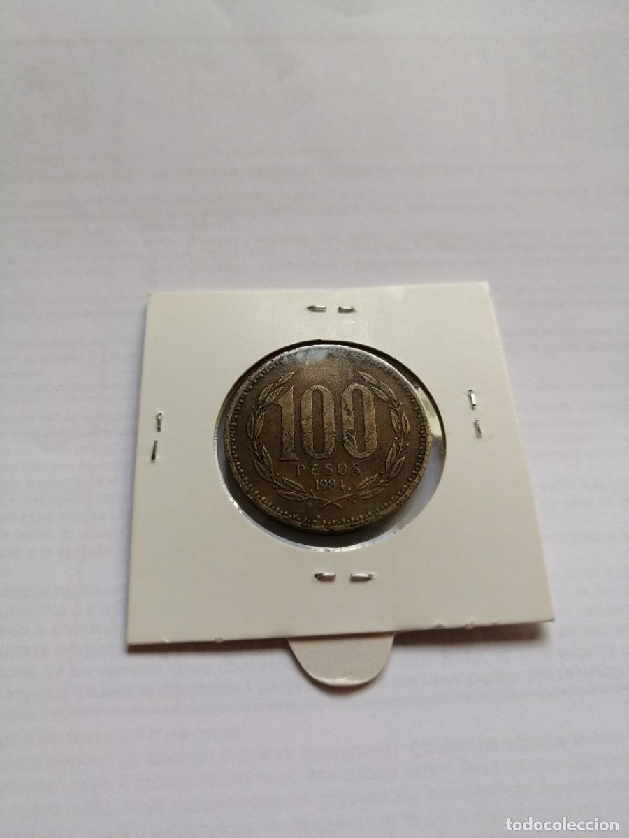 Monedas antiguas de Am&eacute;rica: Chile 100 Pesos 1984 - Foto 2