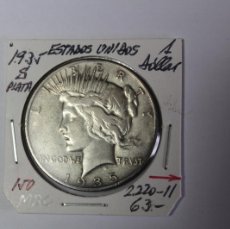 Monedas antiguas de América: MONEDA DE 1 DOLLAR DE PLATA DE 1935 S KM 150 ESTADOS UNIDOS EN MBC