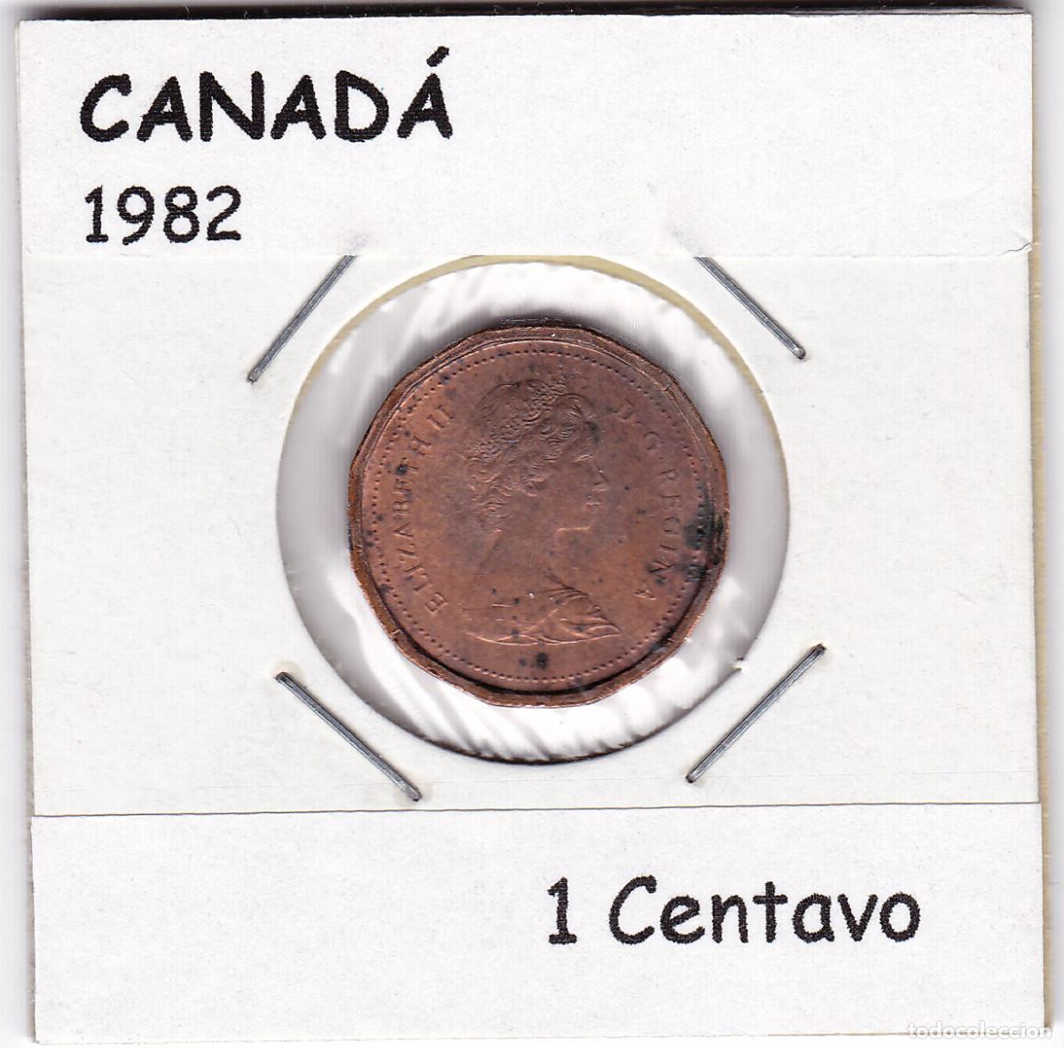 Monedas antiguas de Am&eacute;rica: Moneda. CANAD&Aacute;. 1 centavo, 1982 - KM#132 - Foto 1