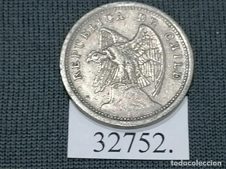 Monedas antiguas de Am&eacute;rica: Chile 10 centavos 1938, c&eacute;ntimos - Foto 1