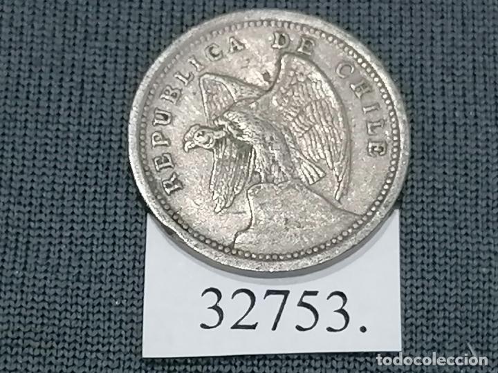 Monedas antiguas de Am&eacute;rica: Chile 10 centavos 1938, c&eacute;ntimos - Foto 1