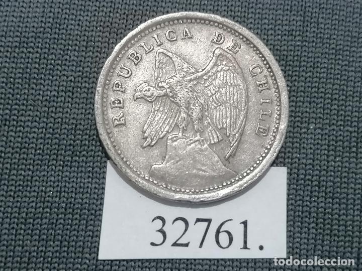 Monedas antiguas de Am&eacute;rica: Chile 10 centavos 1936, c&eacute;ntimos - Foto 1