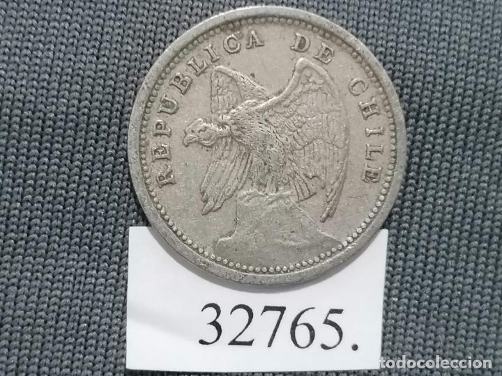 Monedas antiguas de Am&eacute;rica: Chile 10 centavos 1936, c&eacute;ntimos - Foto 1