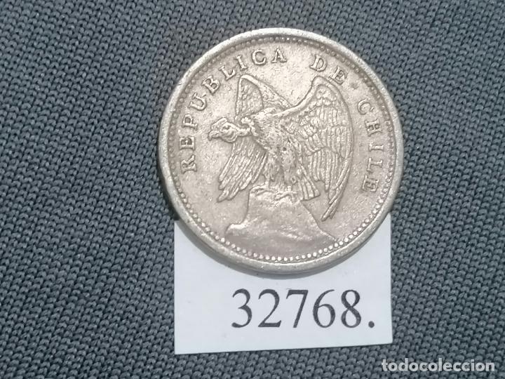 Monedas antiguas de Am&eacute;rica: Chile 10 centavos 1940, c&eacute;ntimos - Foto 1