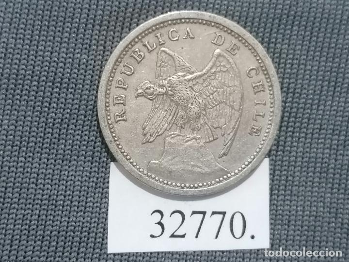Monedas antiguas de Am&eacute;rica: Chile 10 centavos 1940, c&eacute;ntimos - Foto 1
