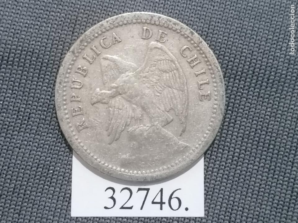 Monedas antiguas de Am&eacute;rica: Chile 20 centavos 1940, c&eacute;ntimos - Foto 1