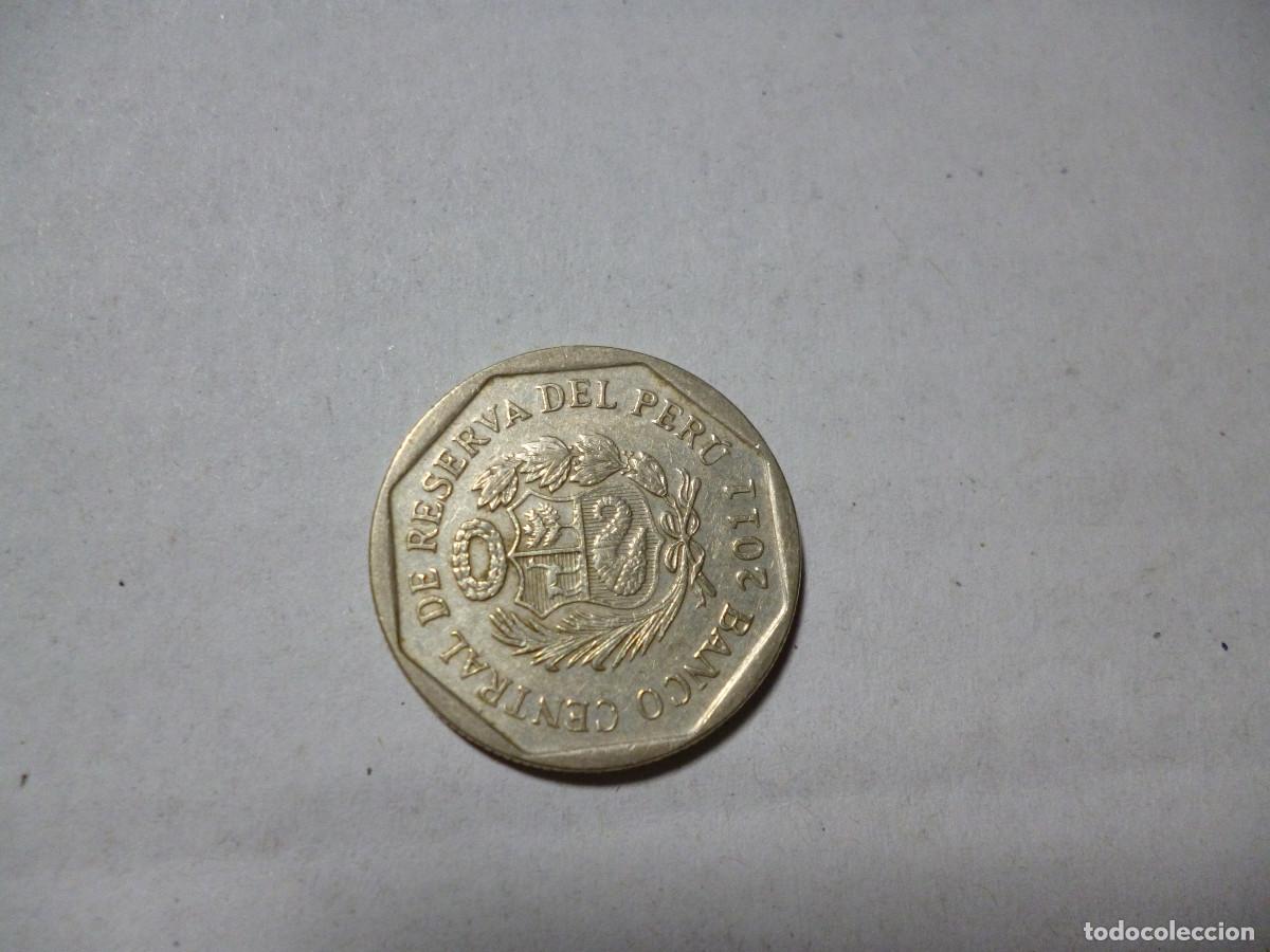 Monedas antiguas de Am&eacute;rica: MONEDA 50 C&Eacute;NTIMOS PERU 2011 - Foto 1