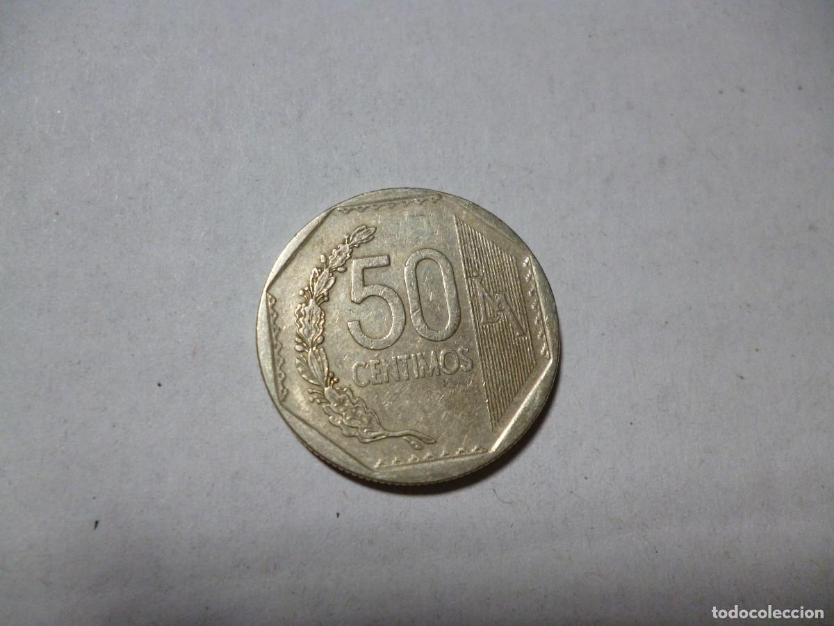 Monedas antiguas de Am&eacute;rica: MONEDA 50 C&Eacute;NTIMOS PERU 2011 - Foto 2