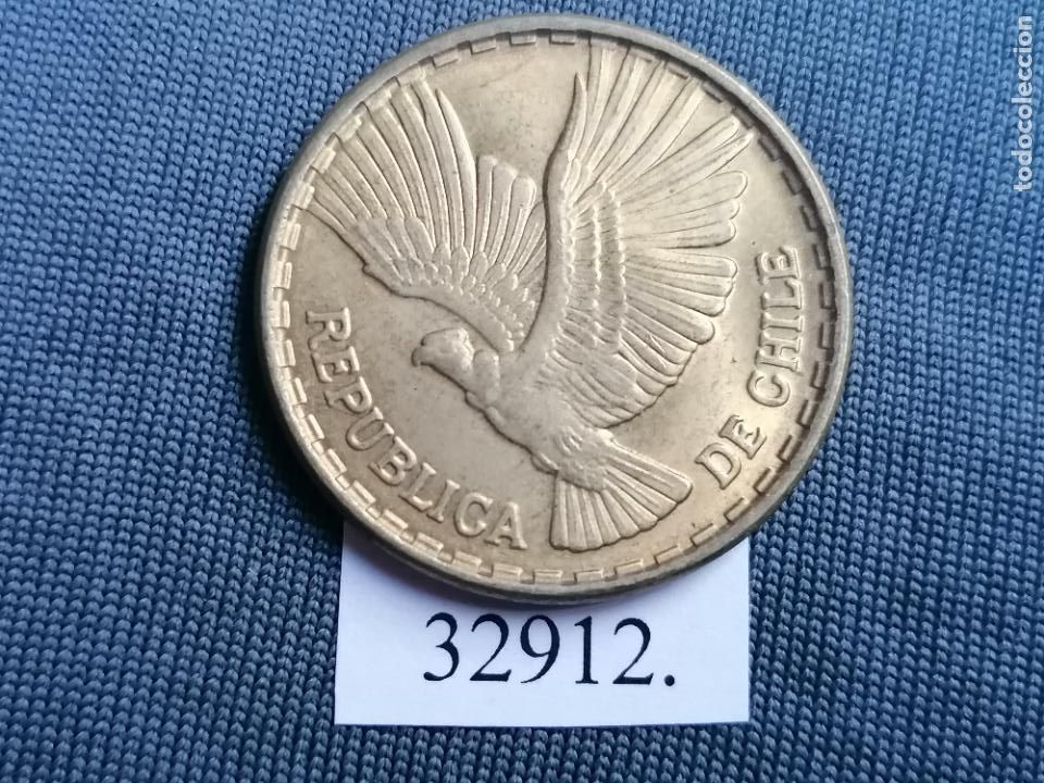 Monedas antiguas de Am&eacute;rica: Chile 1970 E&ordm;, 10 cent&eacute;simos de Escudo - Foto 3