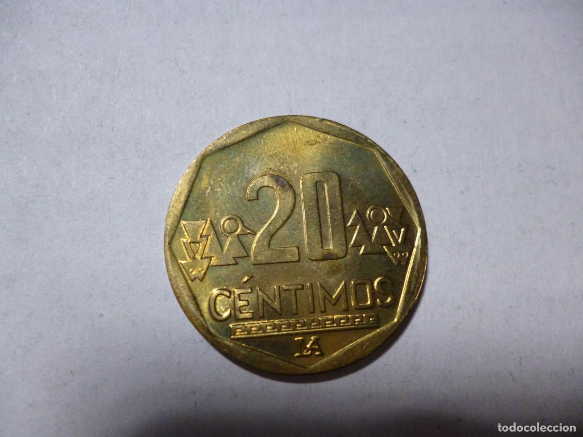 Monedas antiguas de Am&eacute;rica: 20 C&Eacute;NTIMOS PER&Uacute; 2013 - Foto 1