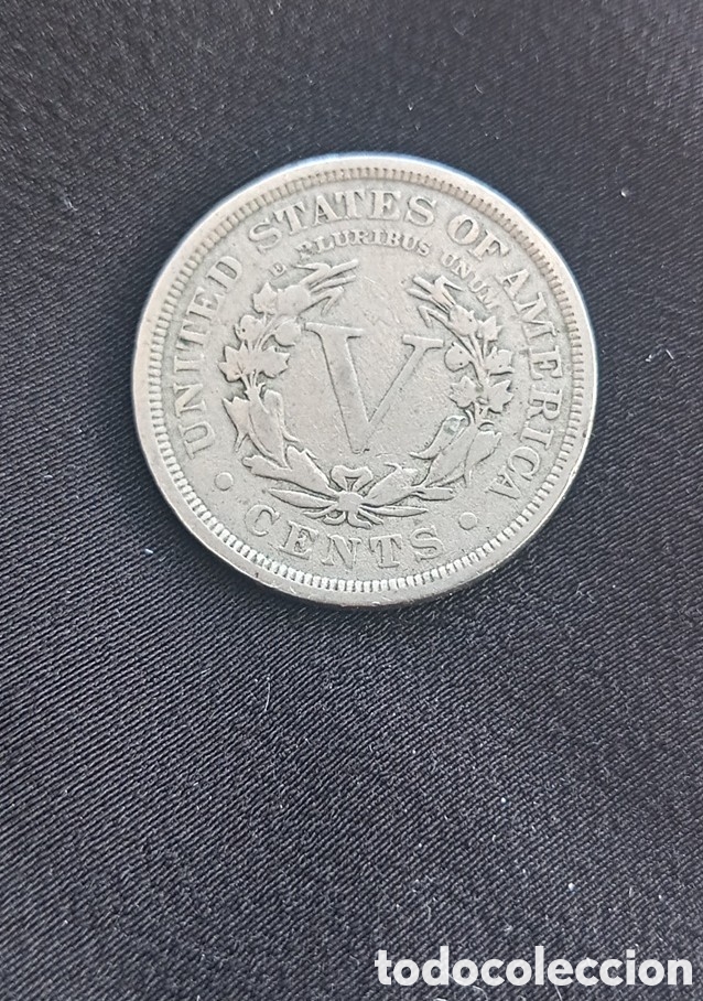 Monedas antiguas de Am&eacute;rica: USA 5 CENT 1905 - Foto 2