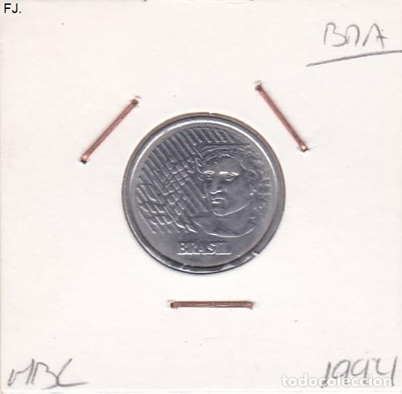 Monedas antiguas de Am&eacute;rica: Moneda 1 Centavo 1994 Brasil. Mbc. - Foto 1