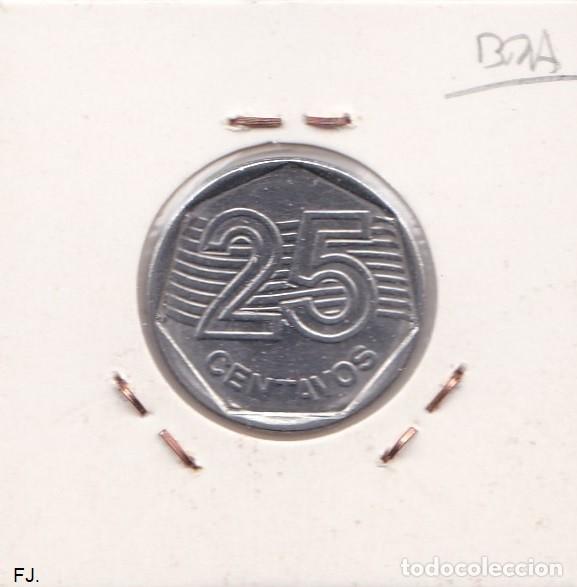 Monedas antiguas de Am&eacute;rica: Moneda 25 Centavos 1994 Brasil. Mbc. - Foto 2