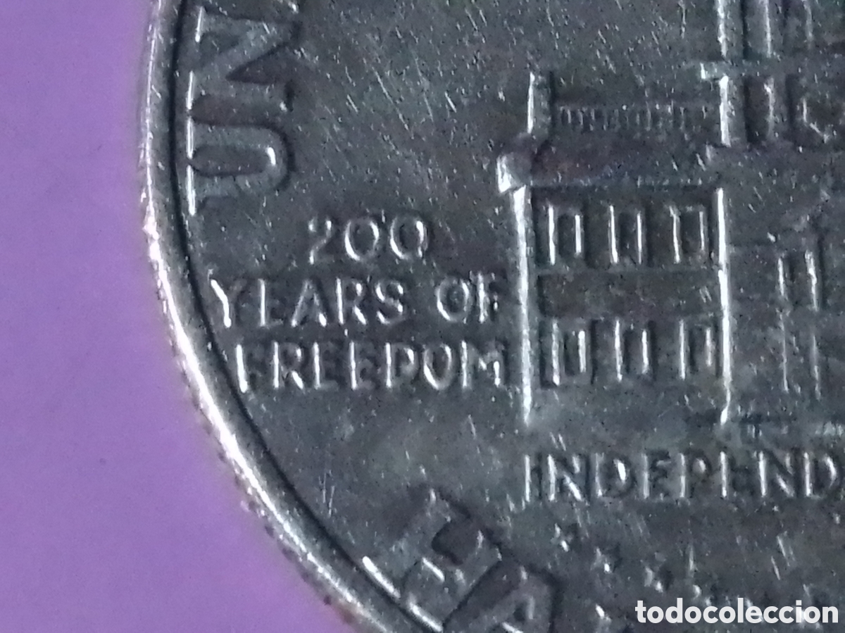 Monedas antiguas de Am&eacute;rica: Bicentenario de 1776-1976 - Foto 2