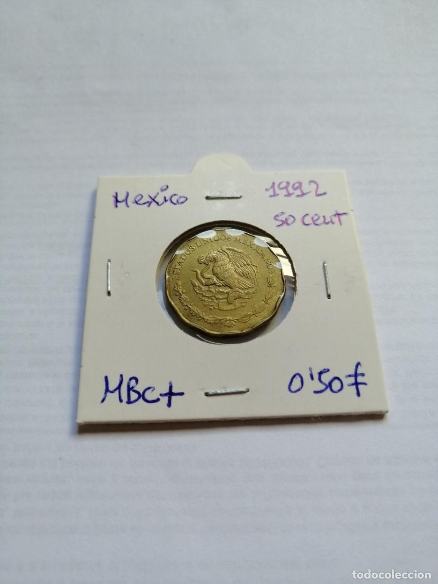 Monedas antiguas de Am&eacute;rica: M&eacute;xico 50 Centavos 1992 - Foto 1