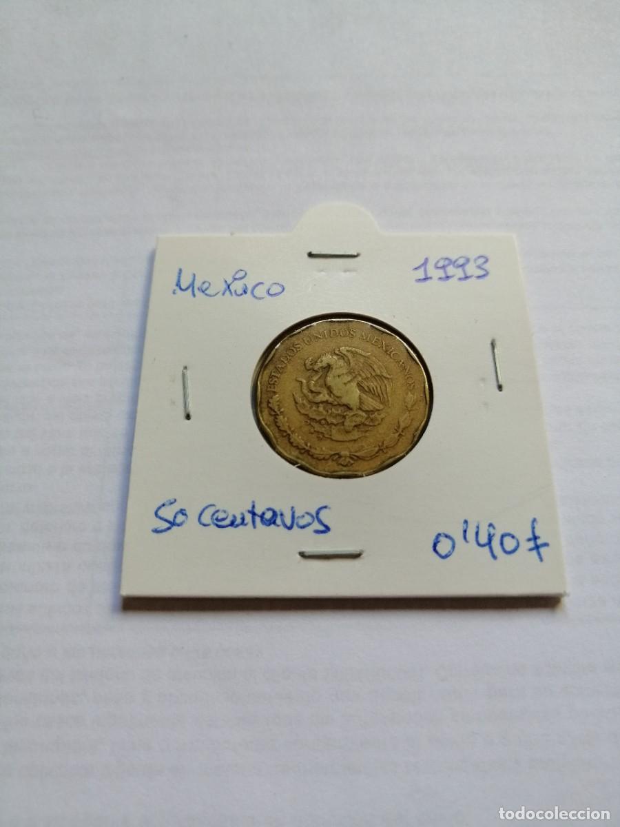 Monedas antiguas de Am&eacute;rica: M&eacute;xico 50 Centavos 1993 - Foto 1