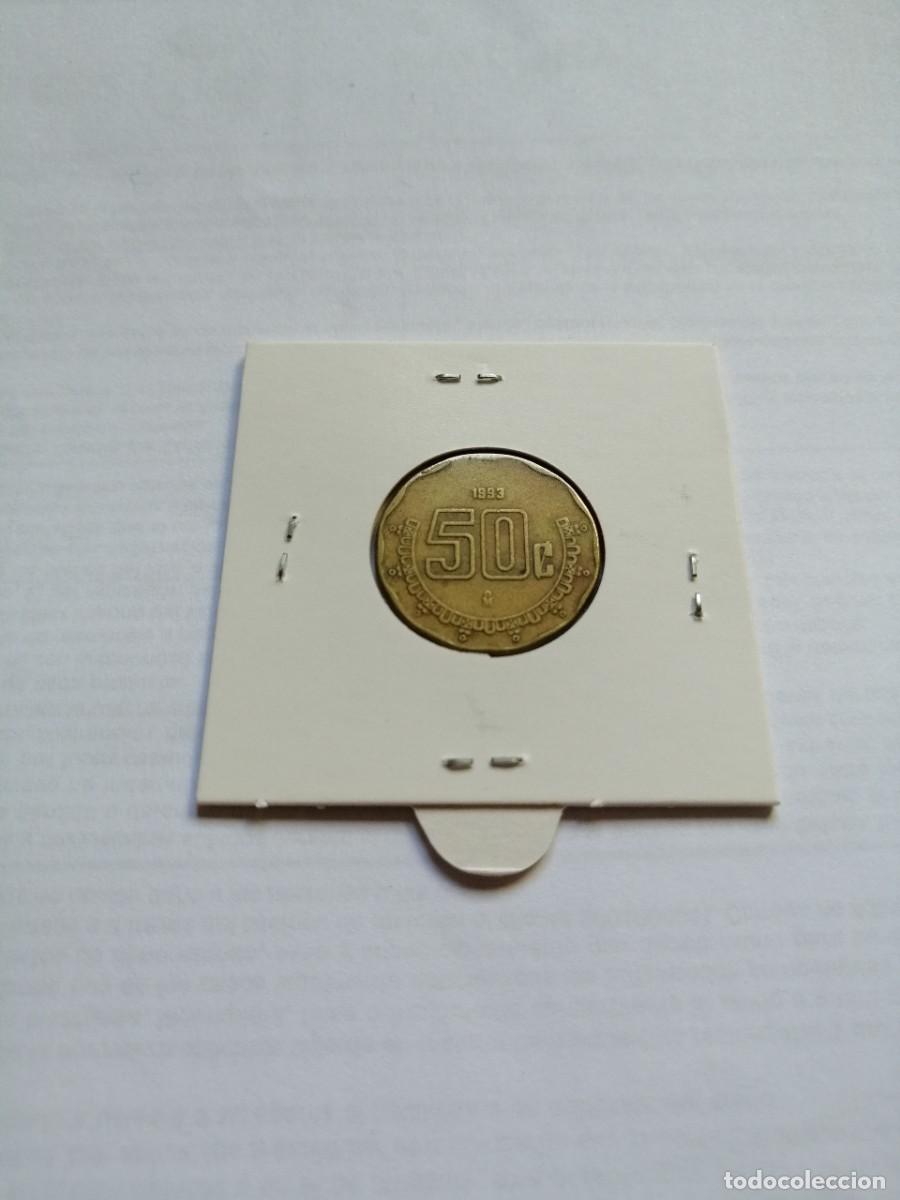 Monedas antiguas de Am&eacute;rica: M&eacute;xico 50 Centavos 1993 - Foto 2