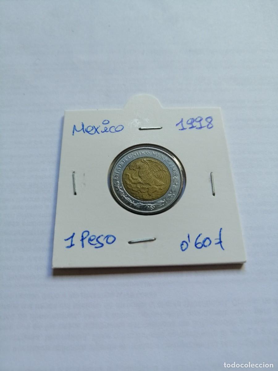 Monedas antiguas de Am&eacute;rica: M&eacute;xico 1 Peso 1998 - Foto 1