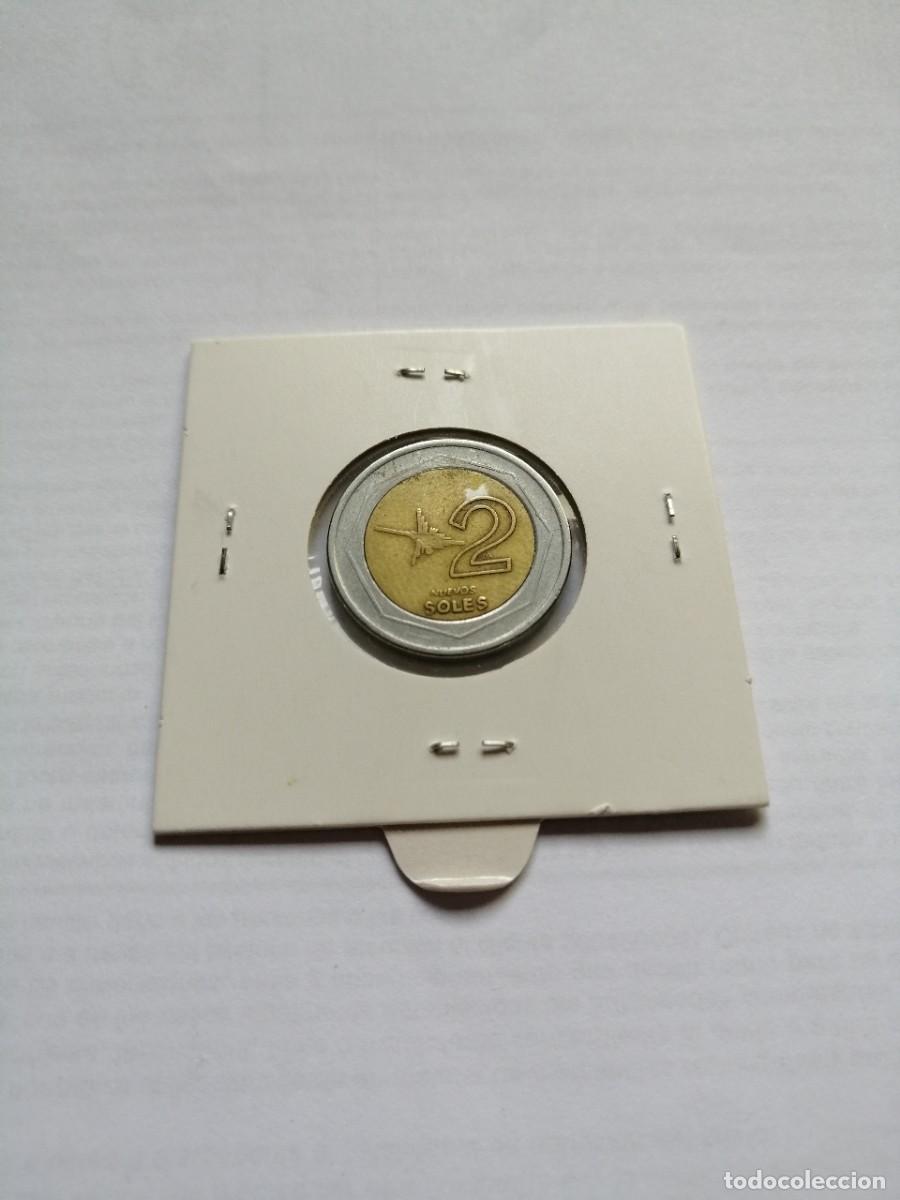 Monedas antiguas de Am&eacute;rica: Per&uacute; 2 Nuevos Soles 1995 - Foto 2