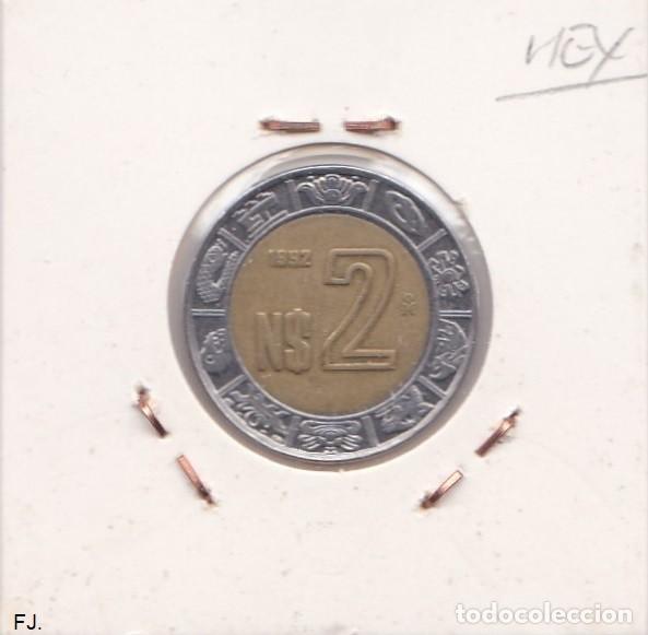 Monedas antiguas de Am&eacute;rica: Moneda 2 Pesos 1992 M&eacute;xico. Mbc. - Foto 2