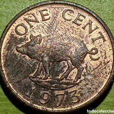 Monedas antiguas de América: BERMUDA ONE CENT 1973